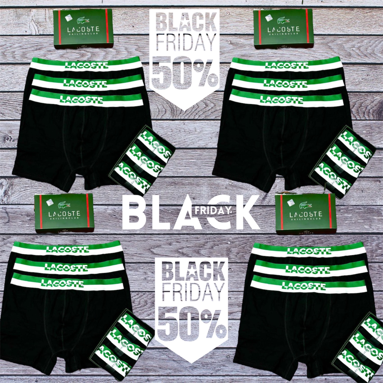 Σετ Εσωρουχα 12 Pack