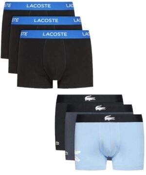 LACOSTE BOXERS PACK OF 6 UNDERWEAR