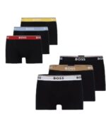 BOSS BOXERS PACK OF 6 UNDERWEAR