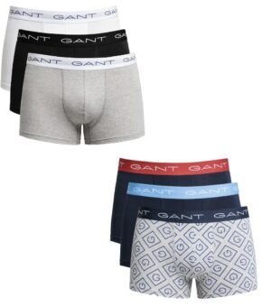 GANT BOXERS PACK OF 6 UNDERWEAR
