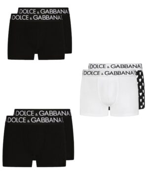 DOLCE&GABBANA BOXERS PACK OF 6 UNDERWEAR