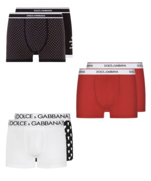 DOLCE&GABBANA BOXERS PACK OF 6 UNDERWEAR