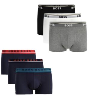 BOSS NEW BOXERS PACK OF 6 UNDERWEAR
