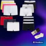 TOMMY HILFIGER BOXERS PACK OF 12 UNDERWEAR Και Δώρο 12 ζεύγη Καλτσες