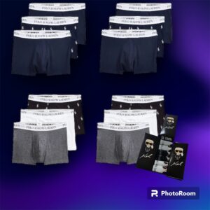 POLO RALPH LAUREN BOXERS PACK OF 12 UNDERWEAR Και Δώρο 12 ζεύγη Καλτσες