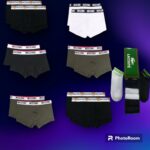 MOSCHINO BOXERS PACK OF 12 UNDERWEAR Και Δώρο 12 ζεύγη Καλτσες