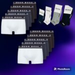 HUGO BOSS BOXERS PACK OF 12 UNDERWEAR Και Δώρο 12 ζεύγη Καλτσες