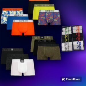 GUESS BOXERS PACK OF 12 UNDERWEAR Και Δώρο 12 ζεύγη Καλτσες
