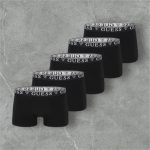 Guess Underwear Pack 5 Only Black