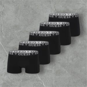 Guess Underwear Pack 5 Only Black