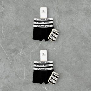 Calvin Klein Underwear Pack 6 Black Silver