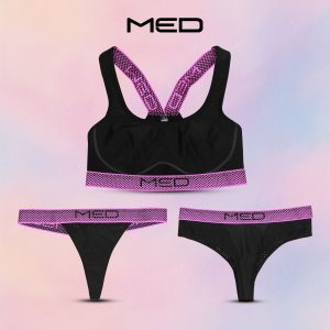 Med Women’s Full Pack 3 Rose